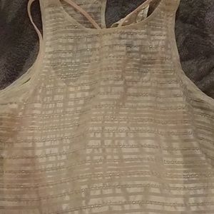 Beautiful peach tank top american eagle